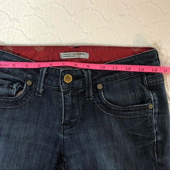 Fortune Jeans Dark Wash Blue Denim Size 26 Size 2 (US) - Picture 11 of 11